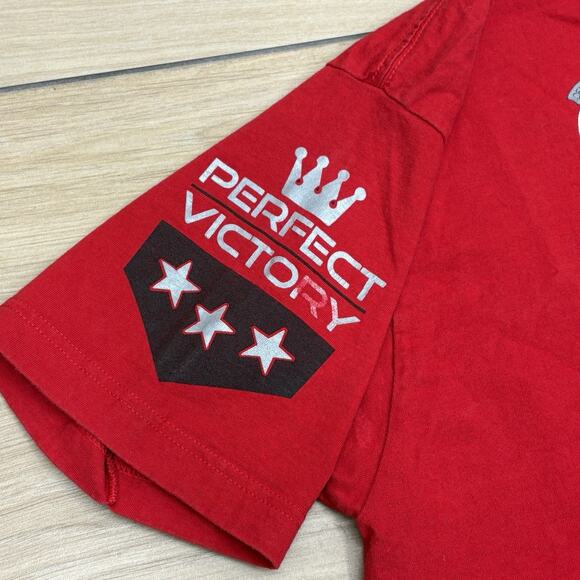 Ecko Unltd MMA Men’s XL Graphic T Shirt Y2K Red Short Sleeve Rawthentic Tee - Picture 8 of 14